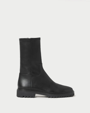 Danny Leather Lug Boot