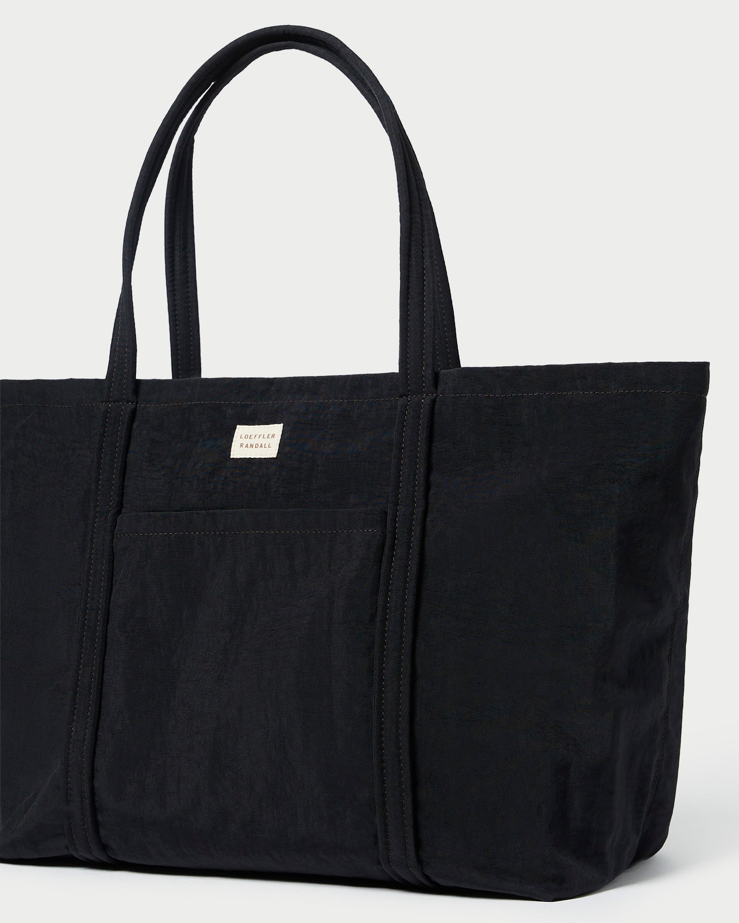 black tote travel bag Loeffler Randall Dina Travel Tote