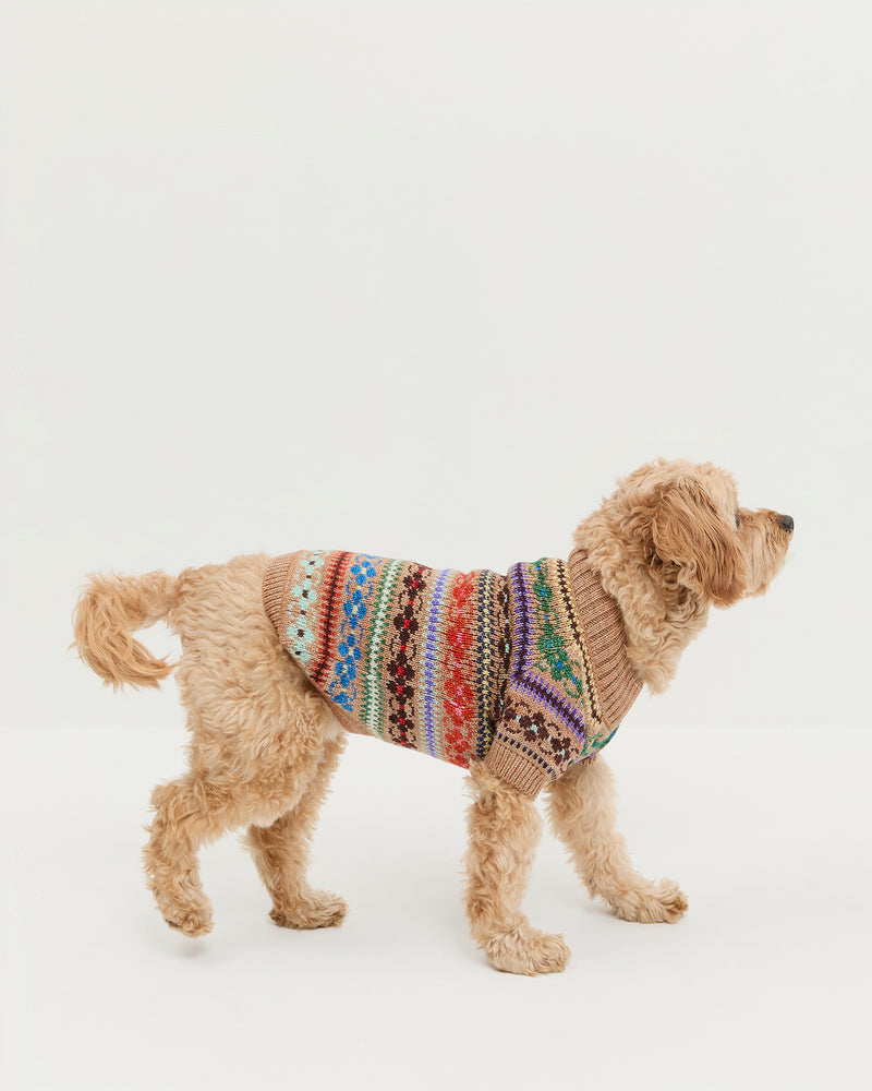 Intarsia Dog Sweater