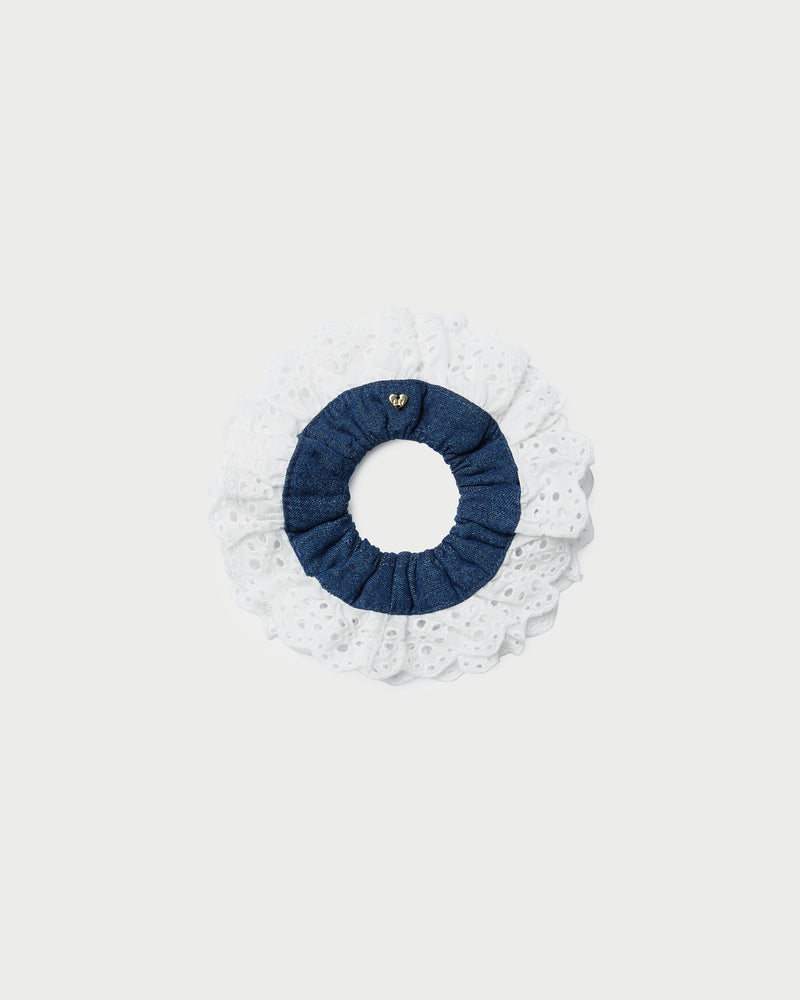 Color: Denim/Cream
