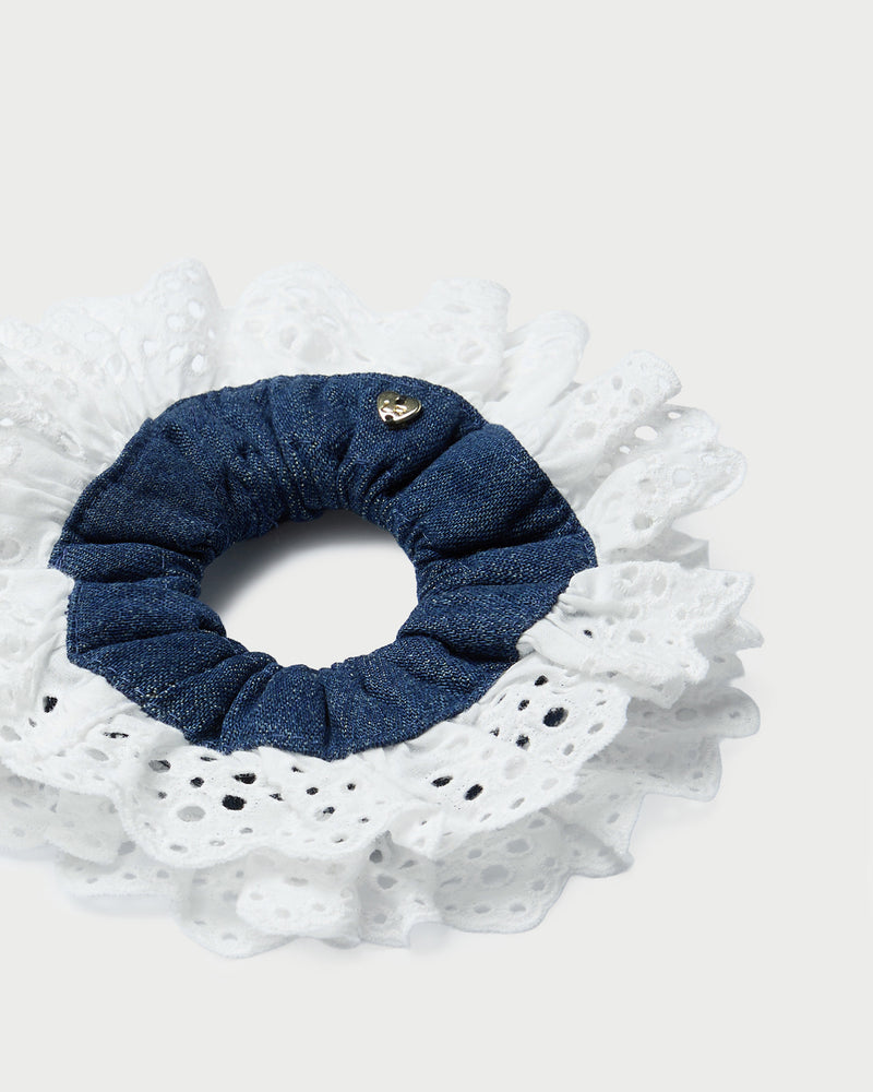 Color: Denim/Cream