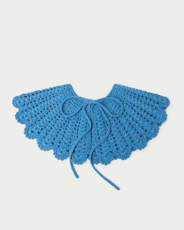 Elio Cornflower Blue Wool Collar