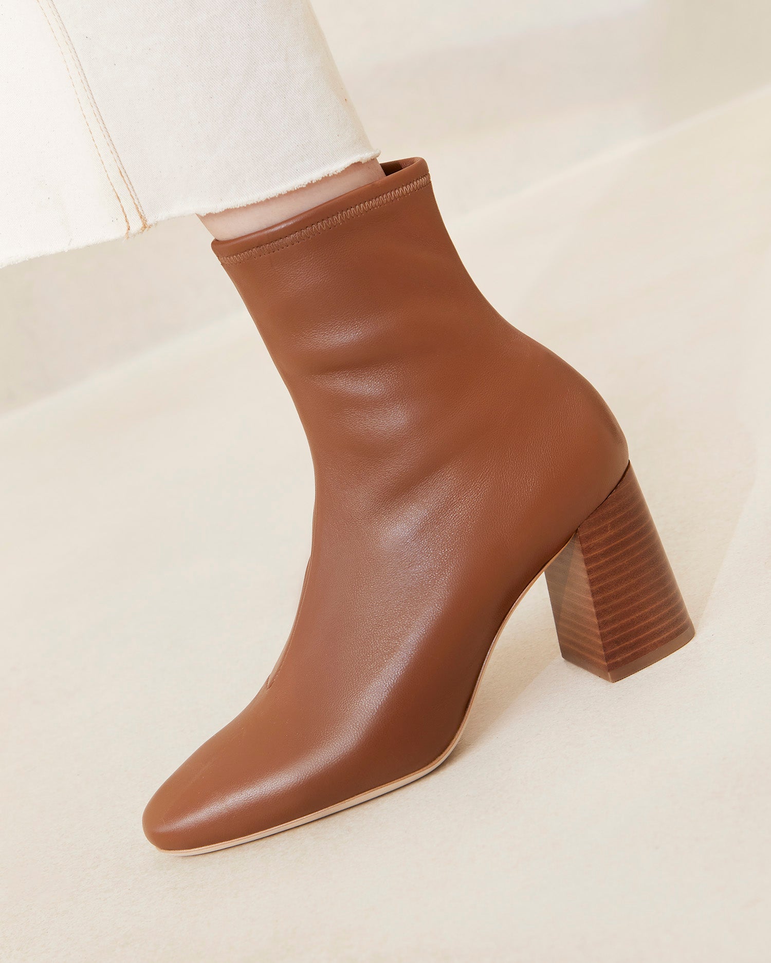 Loeffler Randall | Elise Acorn Stretch Bootie | Boots | Footwear