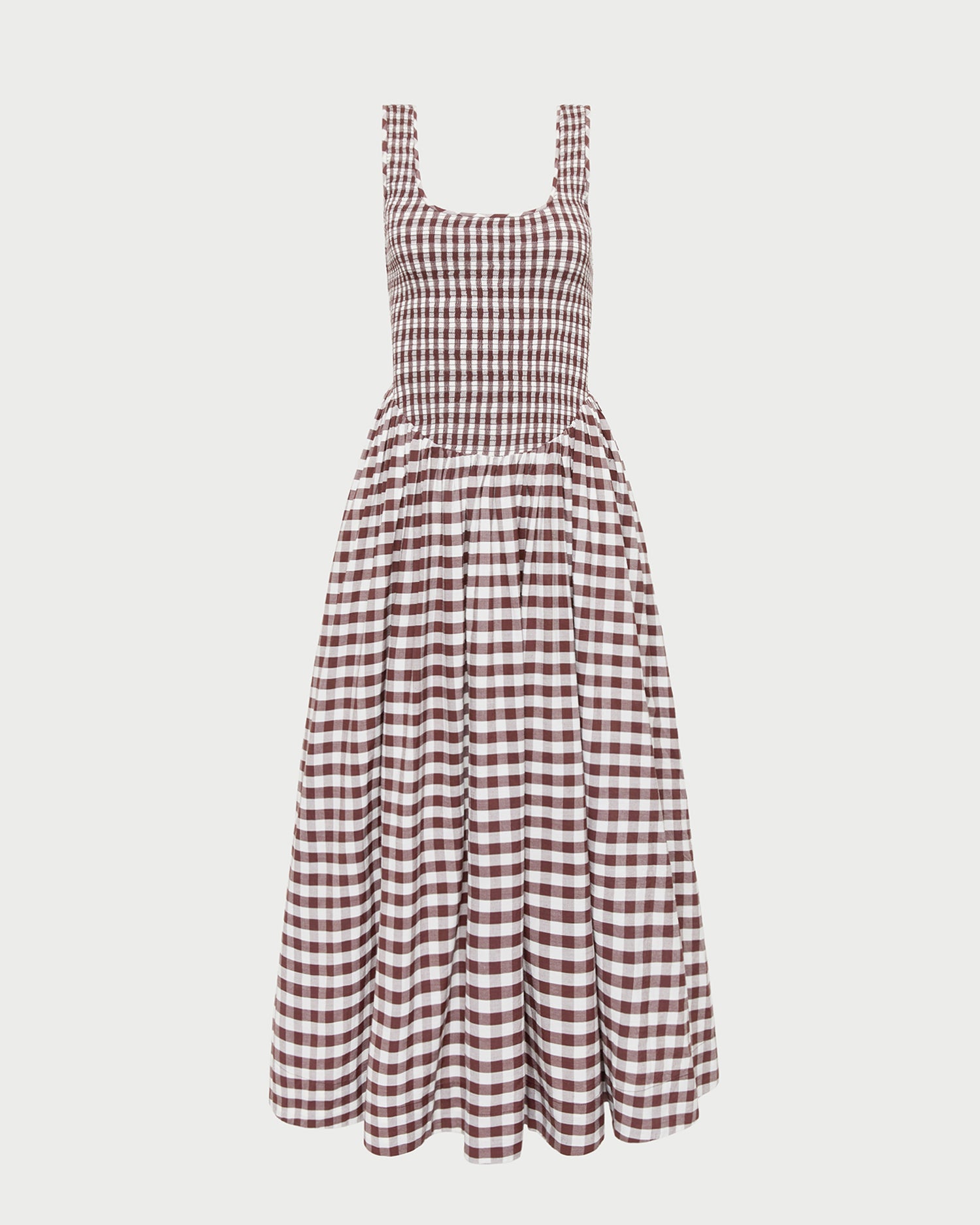 Estelle Brown Gingham Dress | Dresses | Apparel 8 Estelle Brown Gingham Dress | Dresses | Apparel 8