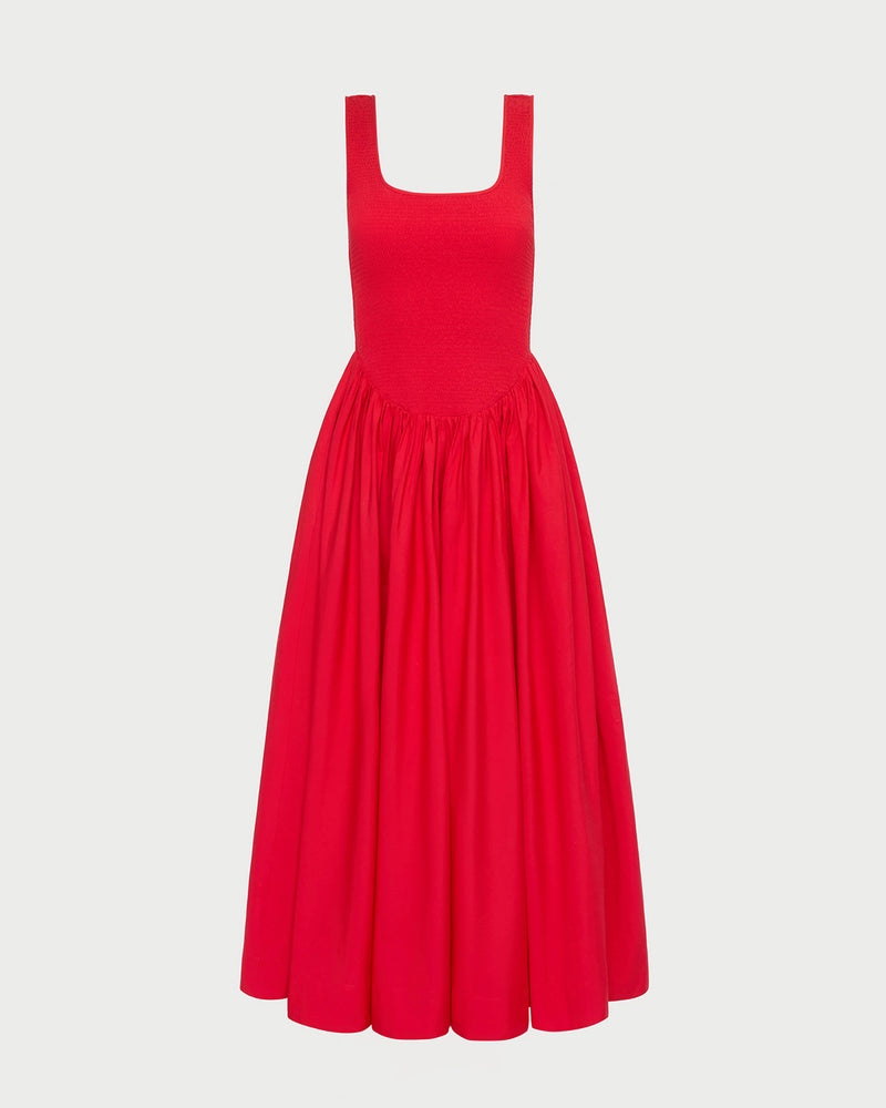 Estelle Red Dress | Dresses