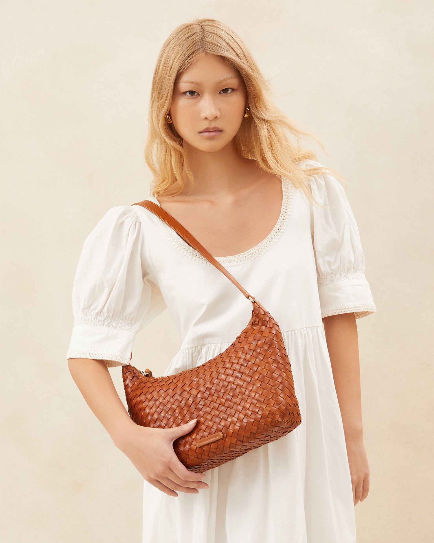 Loeffler randall deals woven bag