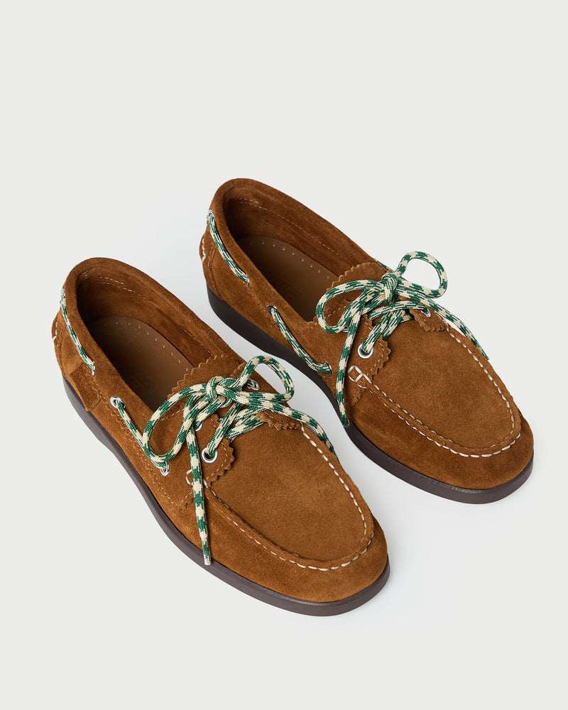 Color: Cacao/Green/Cream