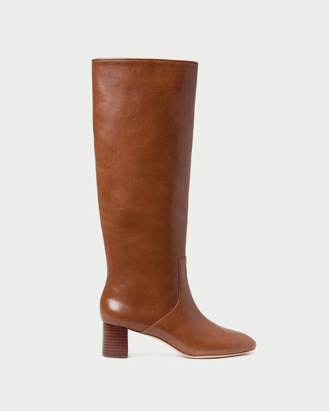 Gia Safari Leather Tall Boot Tall Boots Footwear