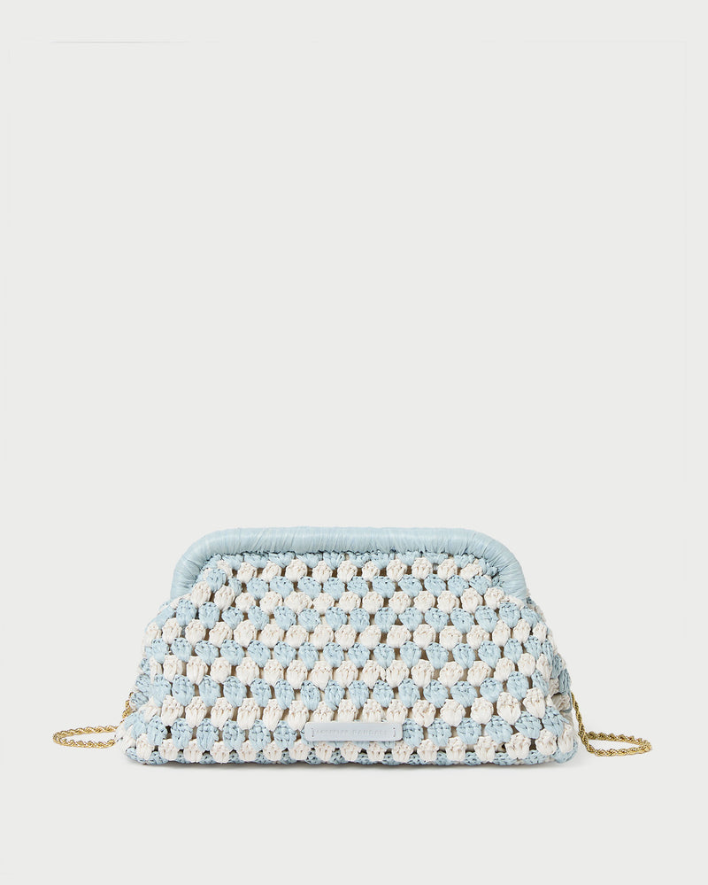 Color: Cream/Blue