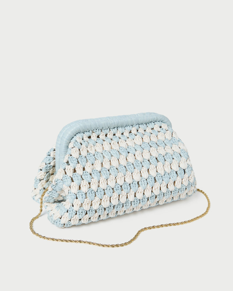 Color: Cream/Blue