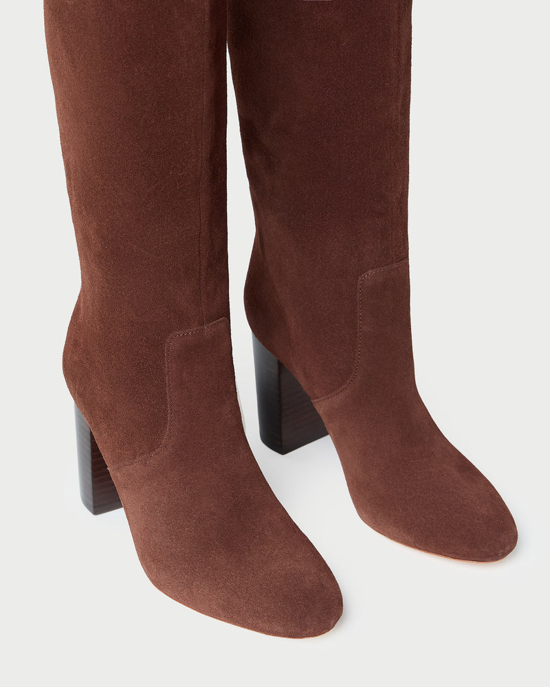 Color: Espresso Suede