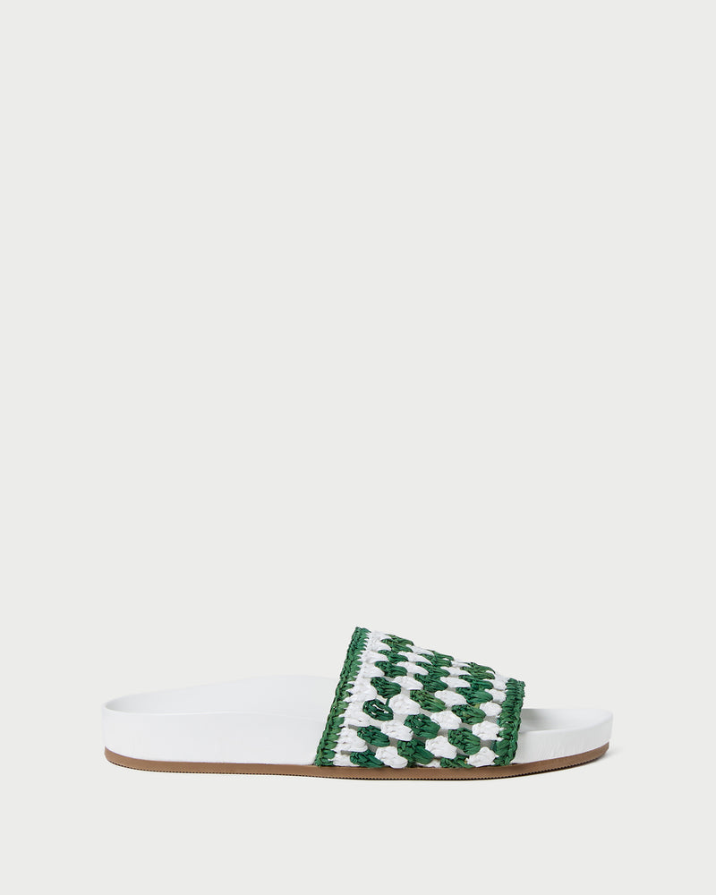 Color: White/Green