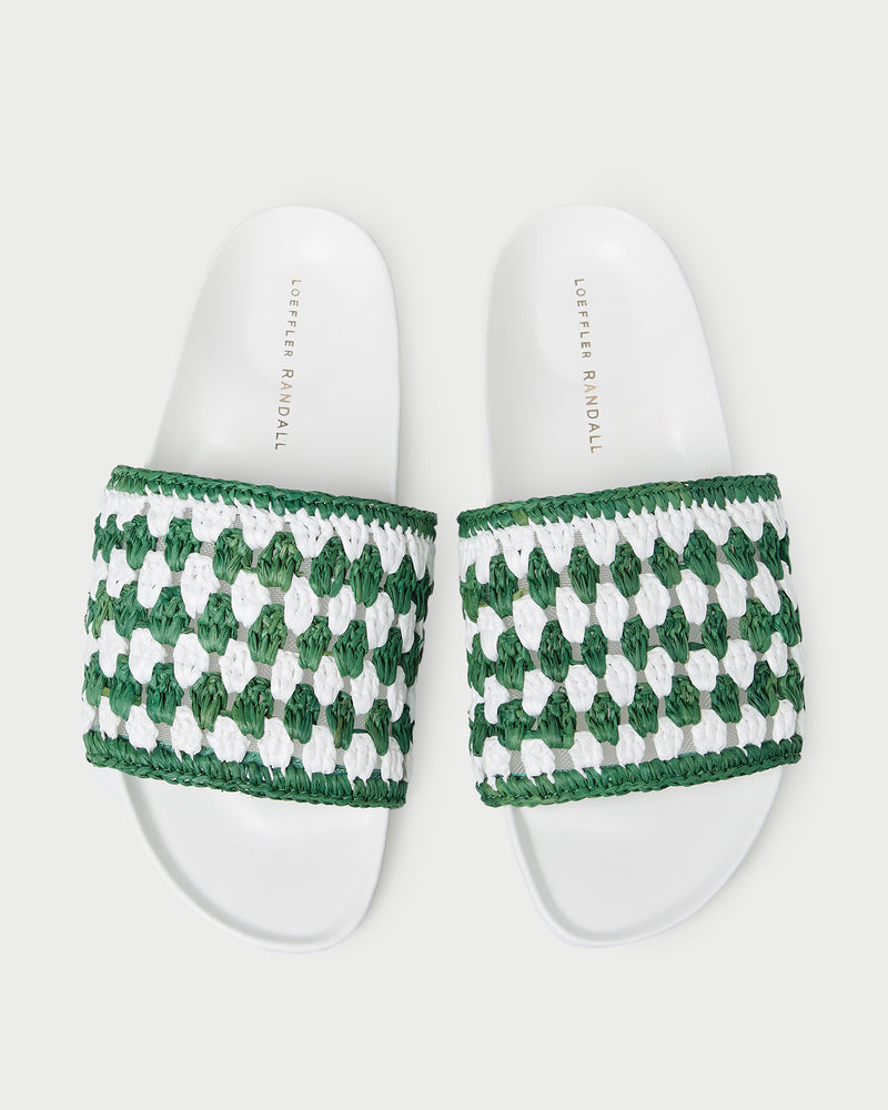 Color: White/Green