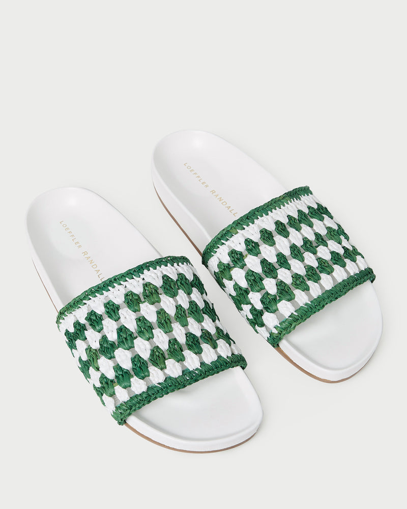 Color: White/Green