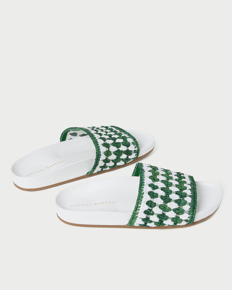 Color: White/Green