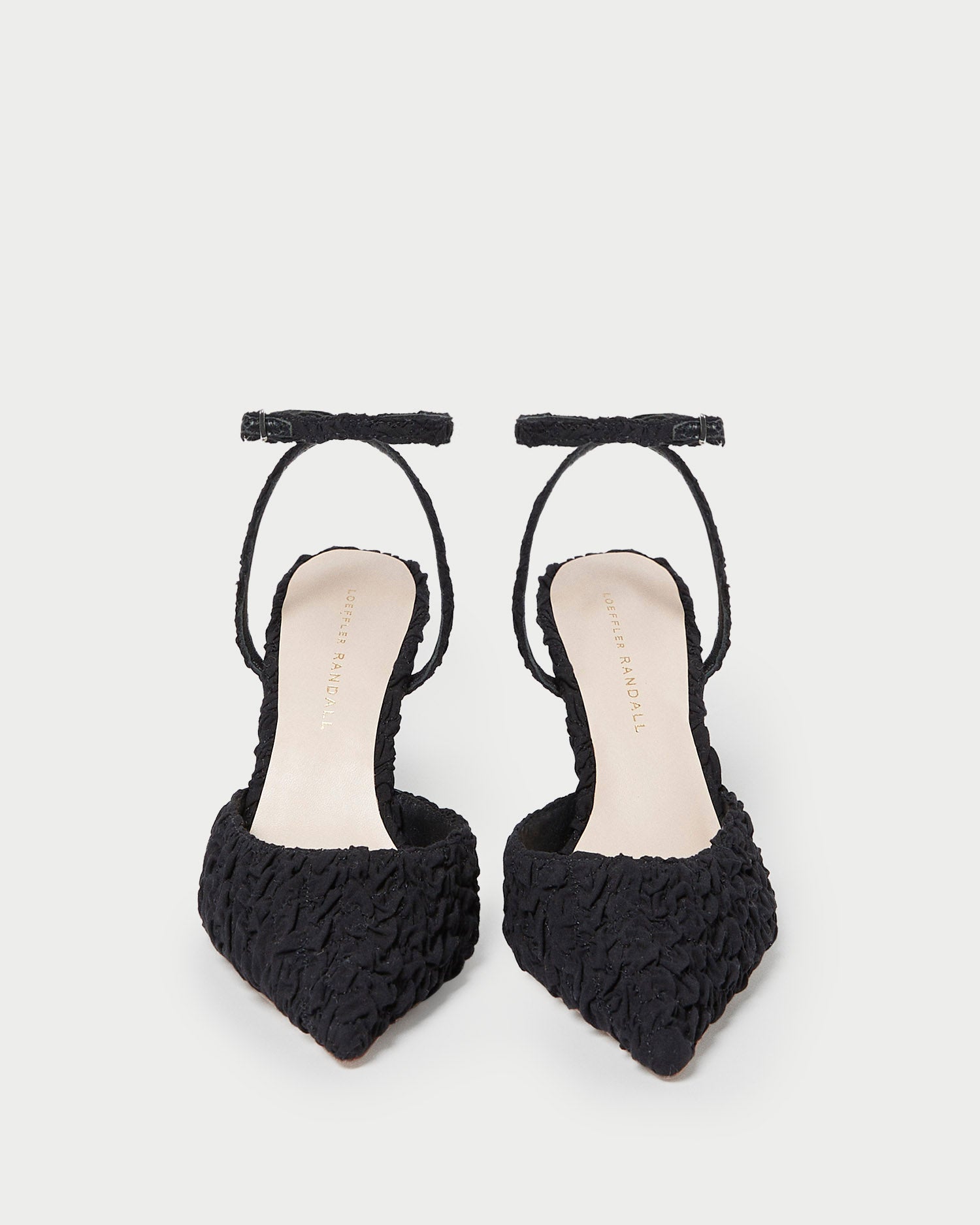 Loeffler randall leily hot sale ankle strap pumps