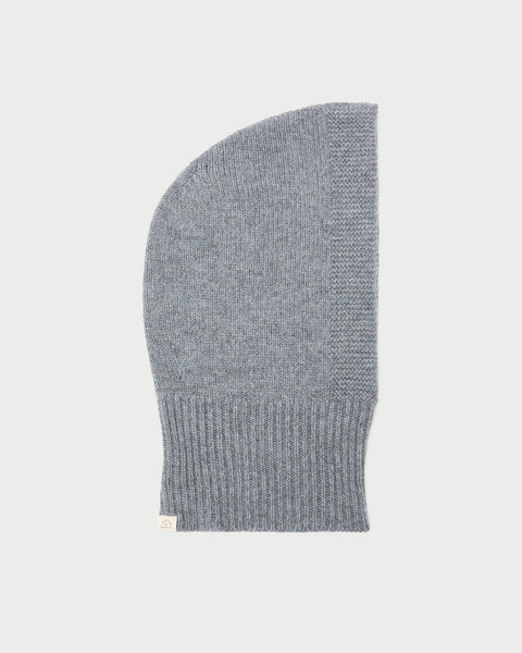Jimi Grey Cashmere Balaclava | Hats | Accessories