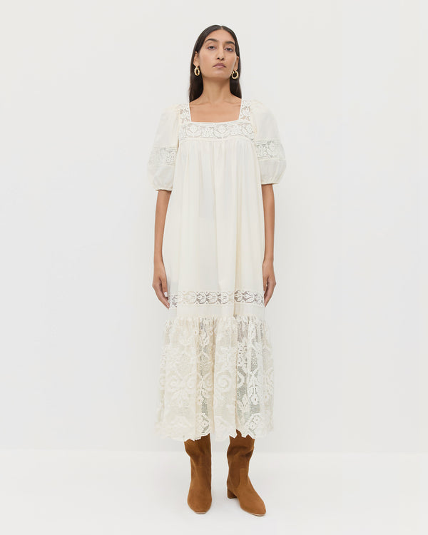 Jo Puff-Sleeve Dress