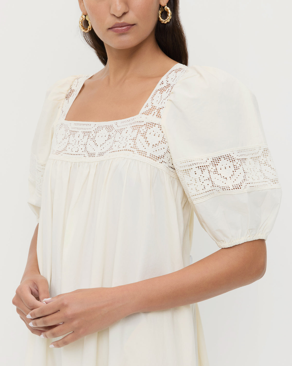Jo Puff-Sleeve Dress