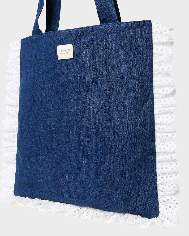 Color: Denim/Cream
