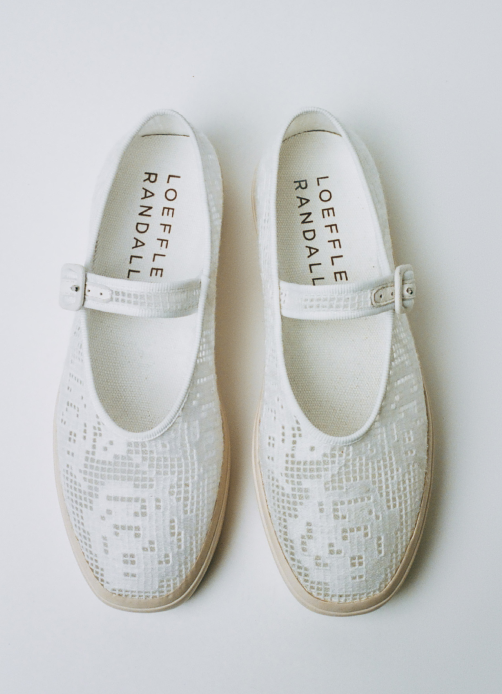 Cooper Cream Lace Mary Jane Sneaker - Loeffler Randall