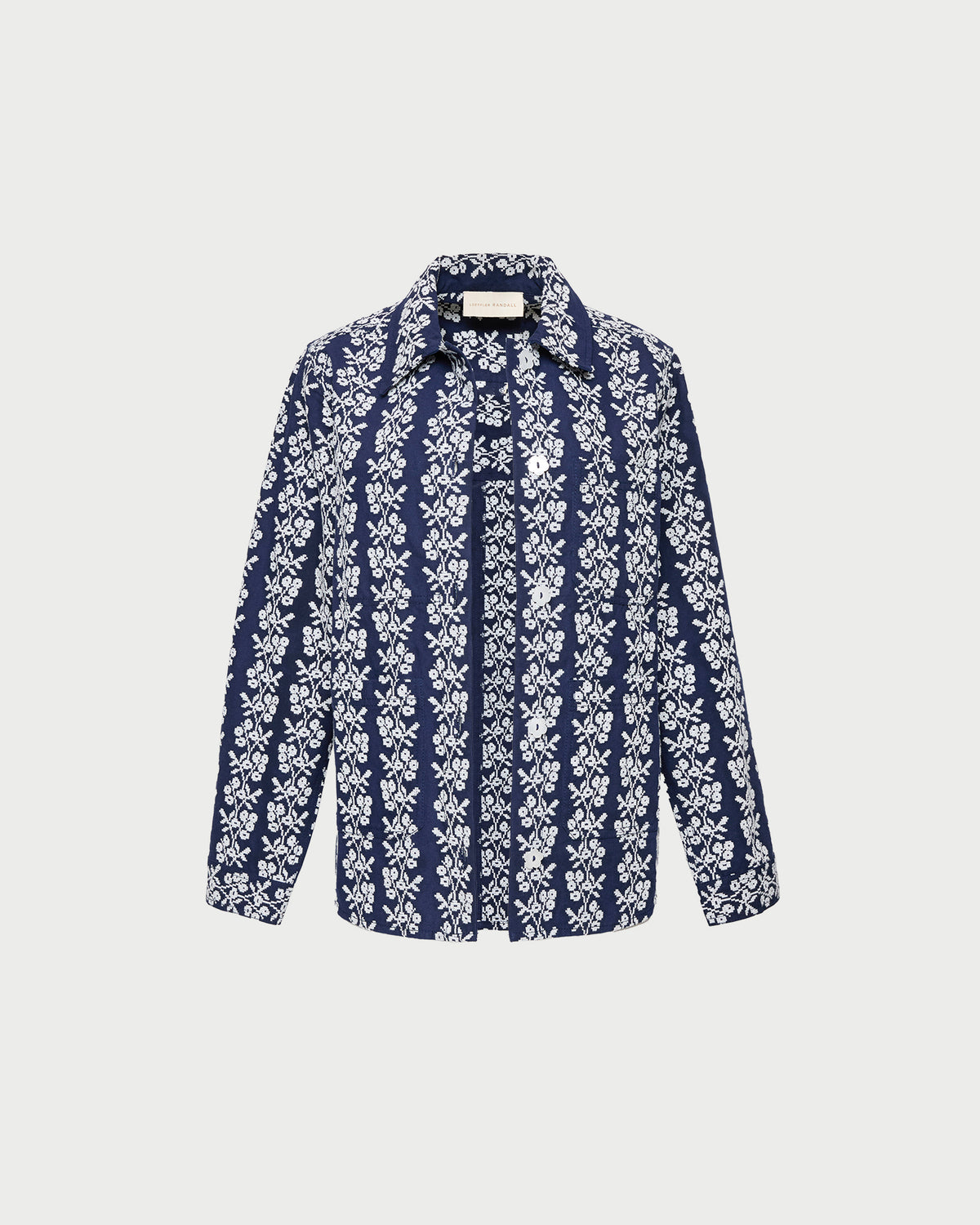 Color: Navy/Cream