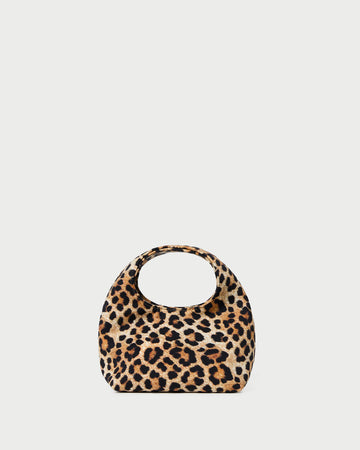 Kenzie Leopard Jersey Mini Bag | Clutches | Handbags