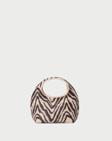 Kenzie Zebra Mini Bag | Clutches | Handbags