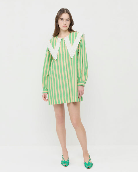 tan and green dress Kieran Green/Tan Dress | Dresses