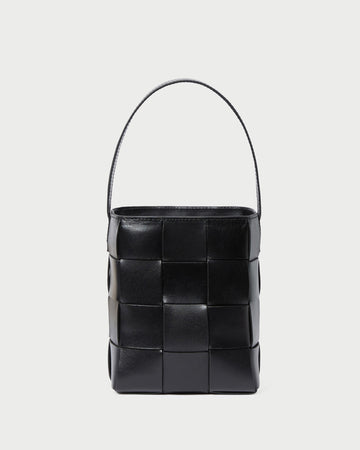 Laith Leather Bucket Bag