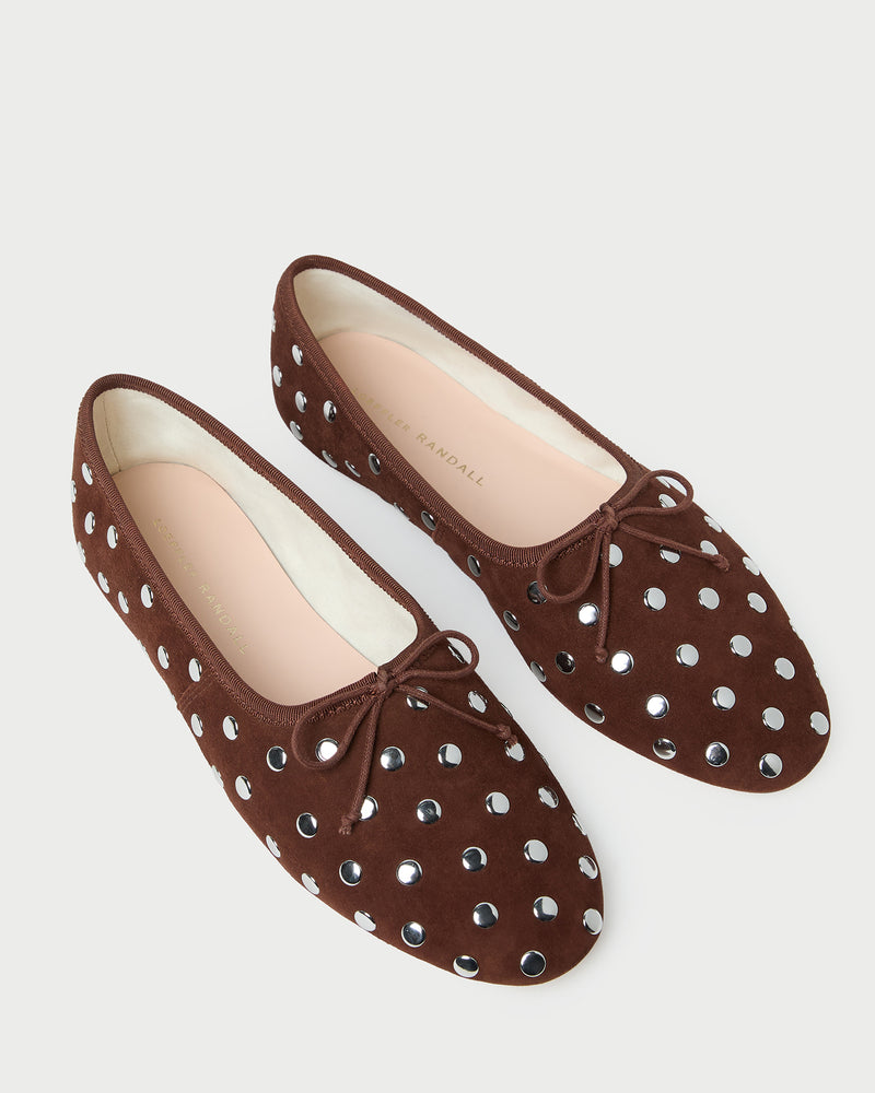 Color: Espresso Suede/Silver