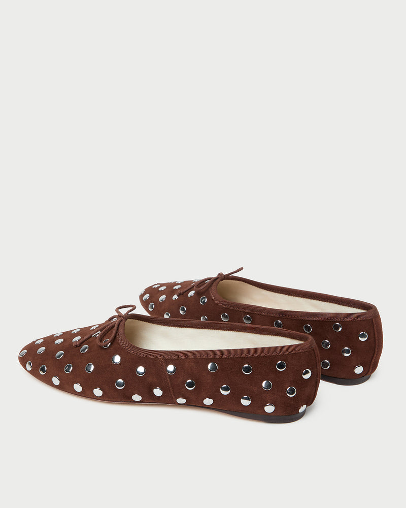 Color: Espresso Suede/Silver