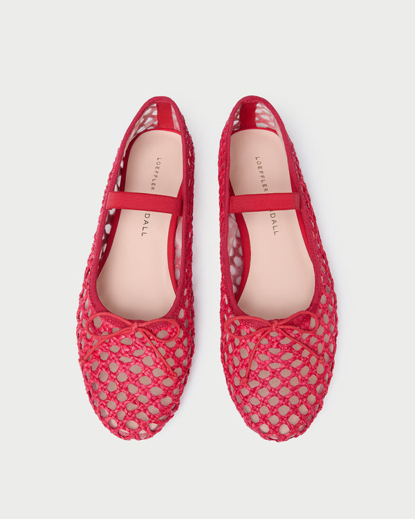 Color: Red Crochet