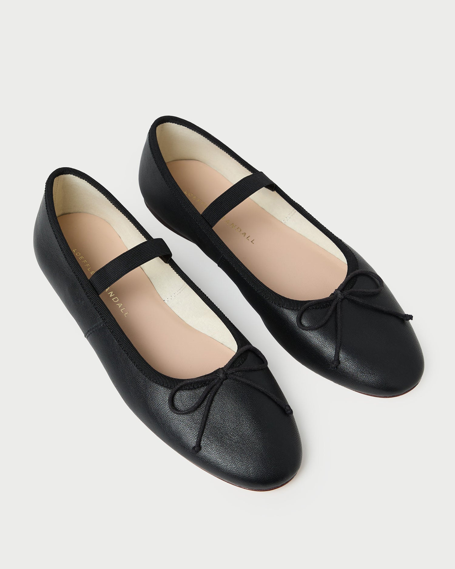Leonie Black Leather Ballet Flat | Flats | Footwear