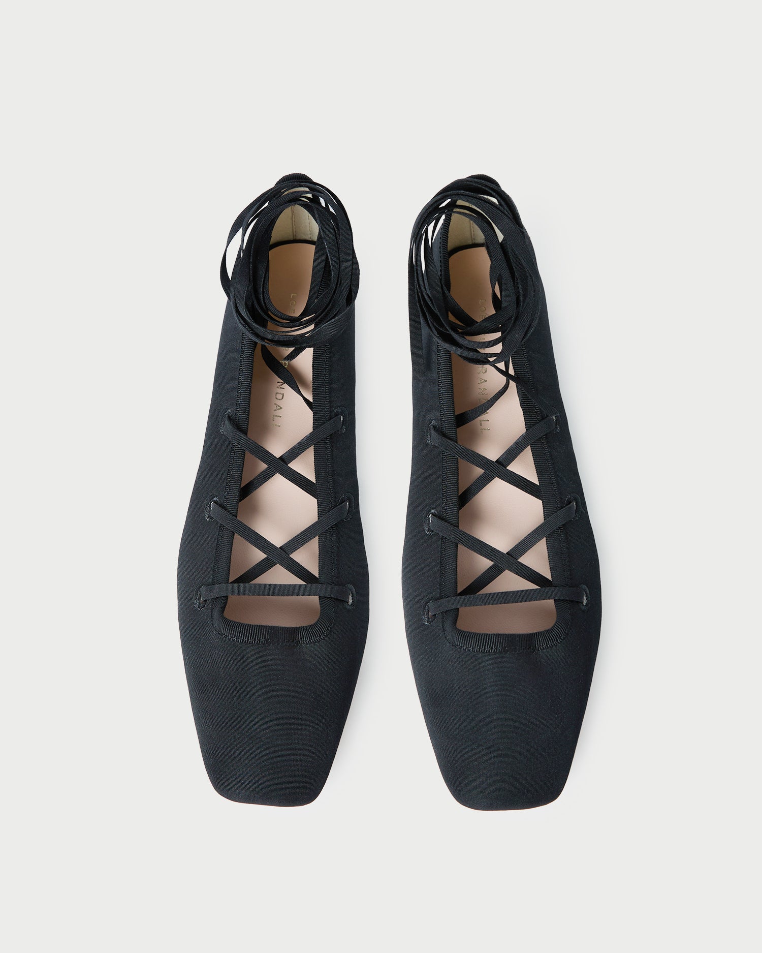 lace up dress flats Maeve Lace-Up Ballet Flats