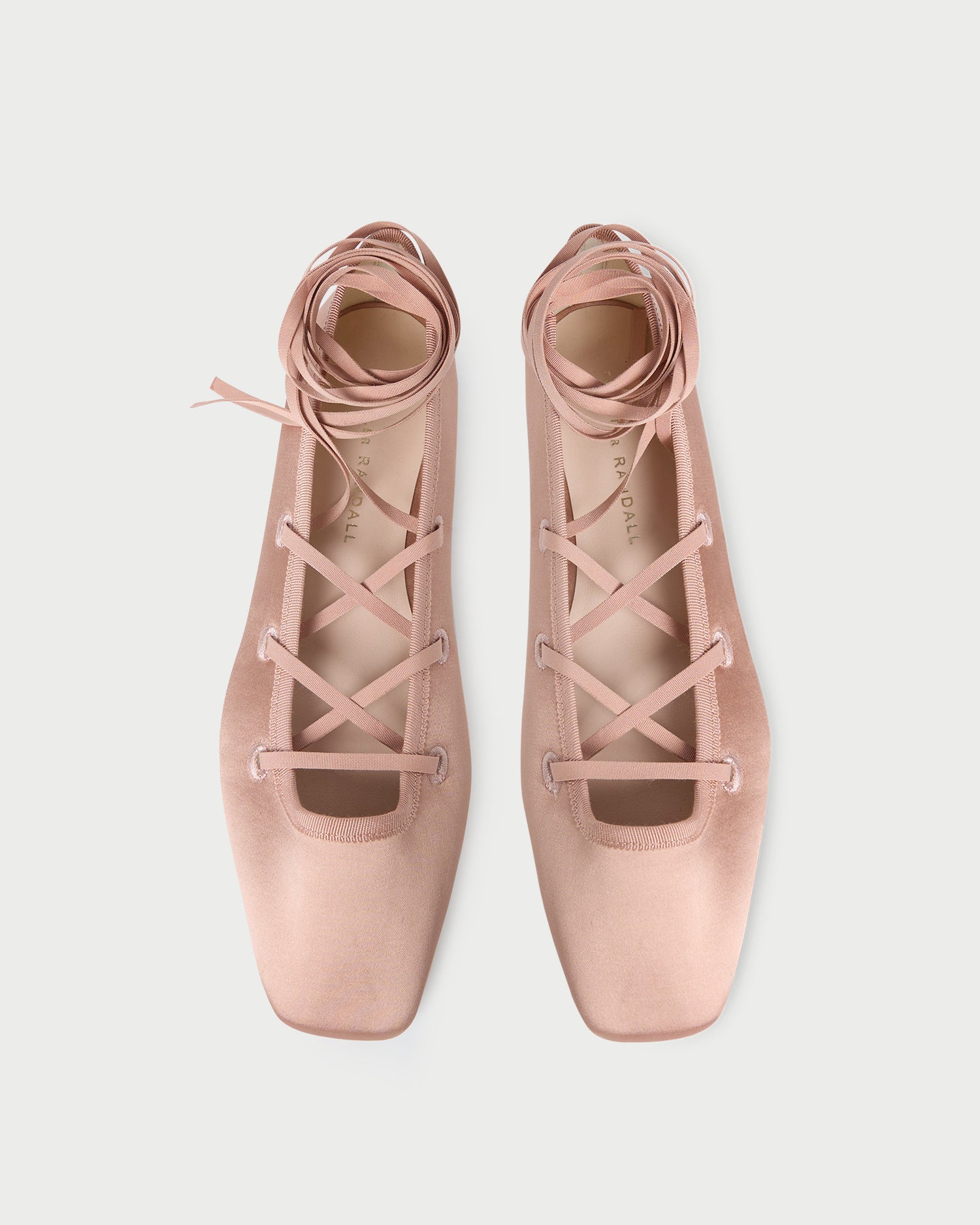 Louisa Blush Lace-Up Ballet Flat | Flats | Footwear 6.5 Louisa Blush Lace-Up Ballet Flat | Flats | Footwear 6.5