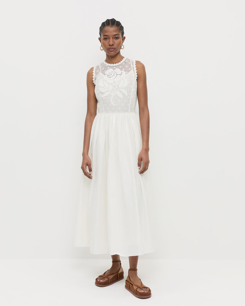 Madeline Cream Dress | Dresses | Apparel Cream / 10 Madeline Cream Dress | Dresses | Apparel Cream / 10