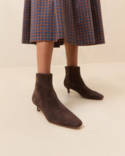marcella flex snake embossed leather ankle boot
