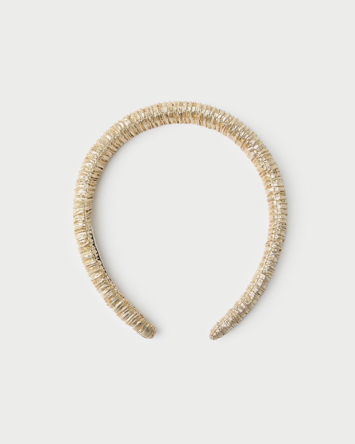 ANTONIO MELANI Gold and Cream Embellished Headband The Opaline Headband – Maudysh main image 3