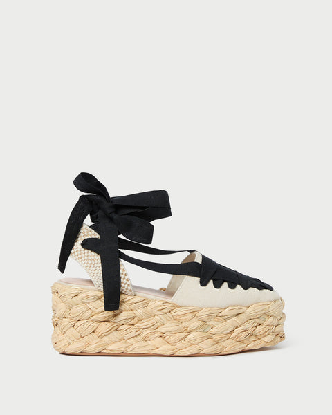 The roslyn espadrille in fashion black