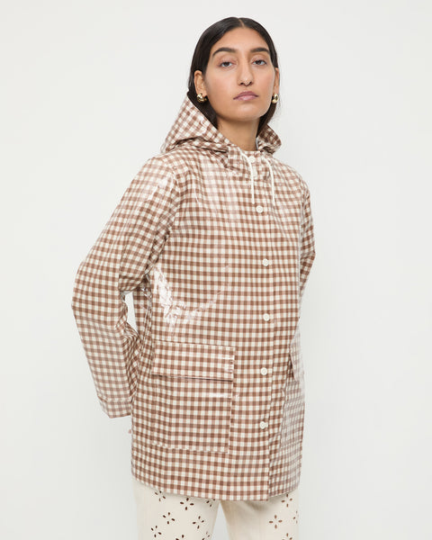 ジャケット・アウター BOTT gingham shell jacket M BoTT / GINGHAM SHELL JACKET / BLACK | Sophomore