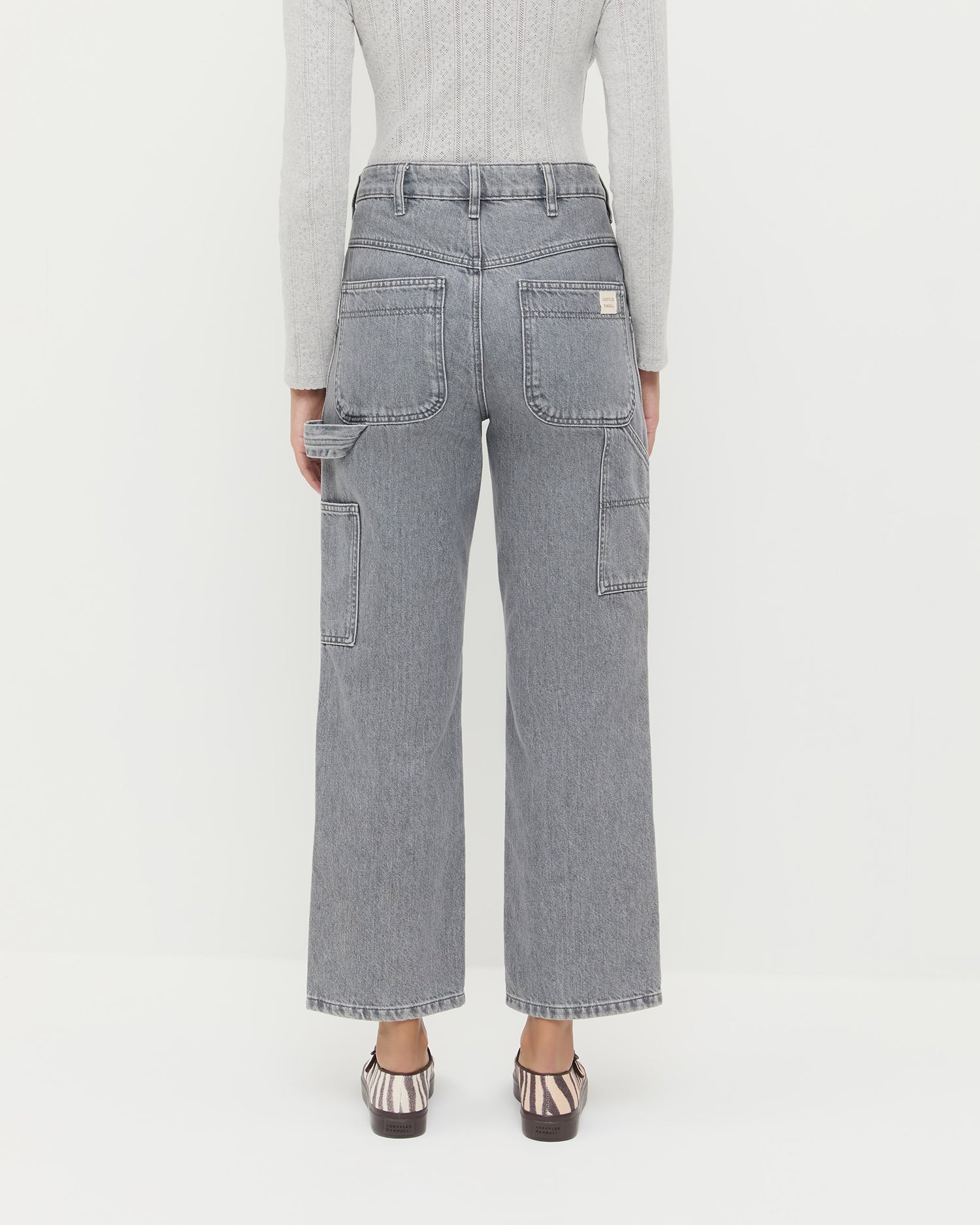 Molly Grey Denim Workwear Jean | Bottoms | Apparel