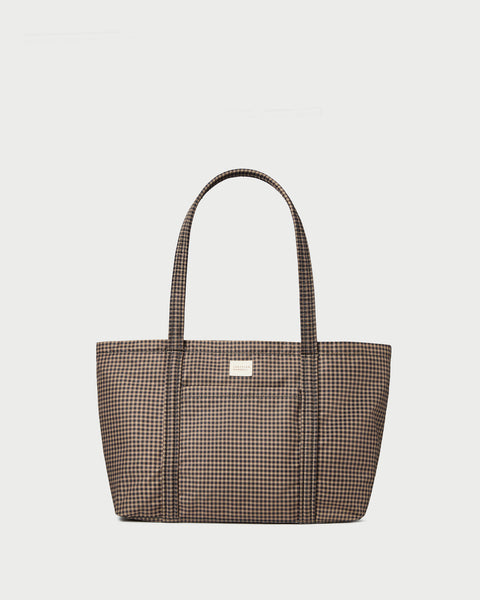 iri 2025 Spring Checked Tote 他　新品未使用 Mira-Brown-Black-Check-