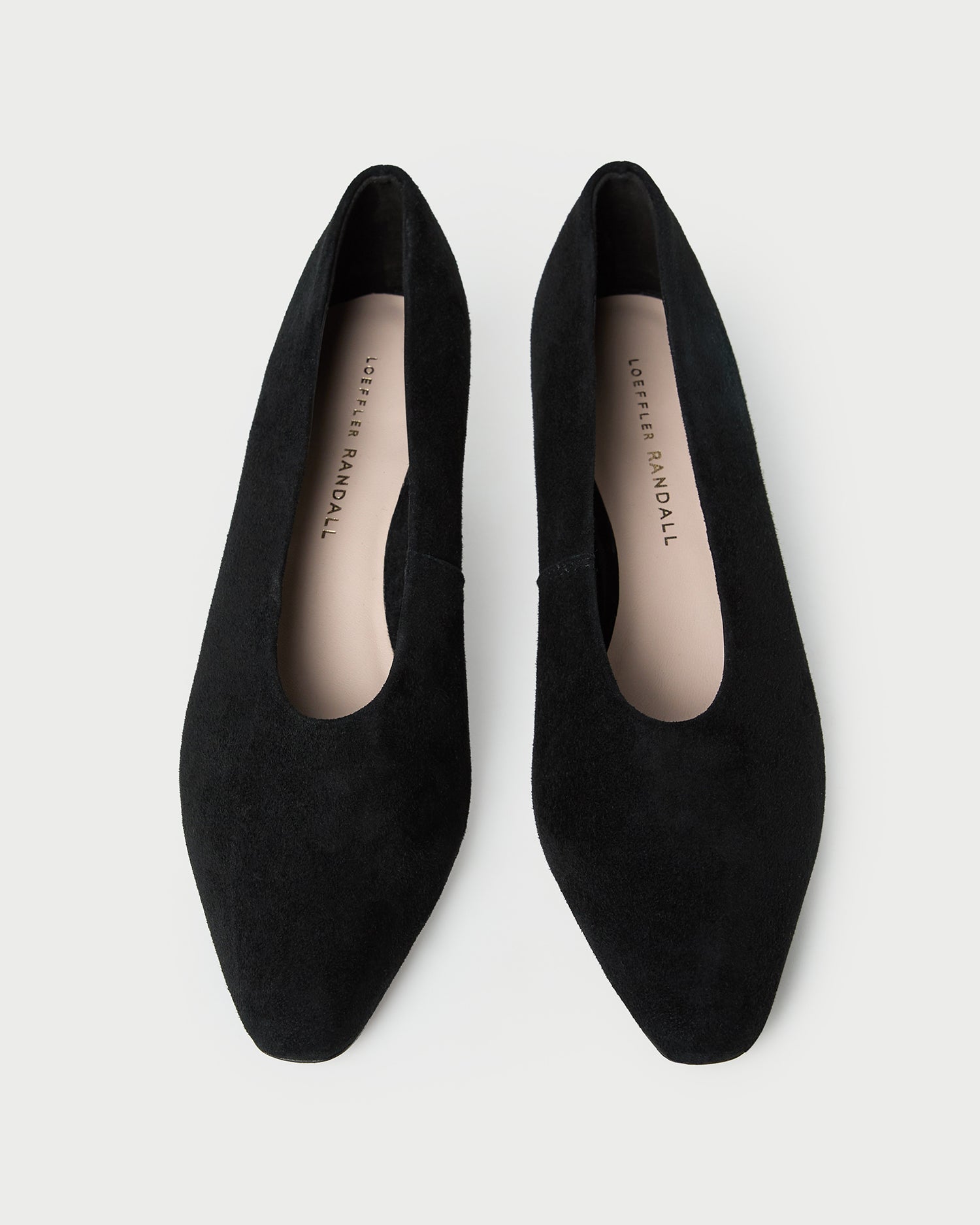 Neive Black Suede Low Pump | Pumps | Footwear