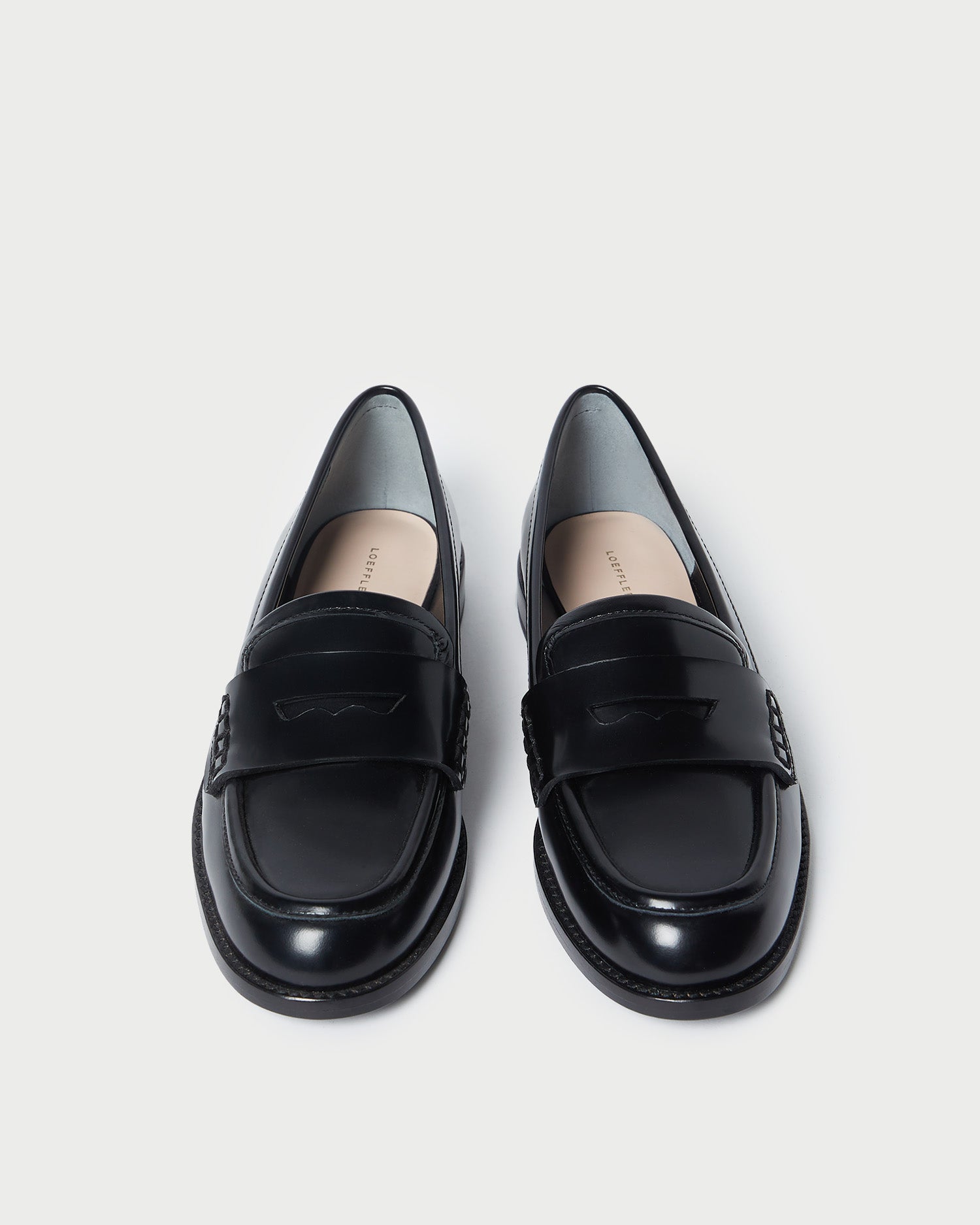 Loeffler Randall レフラー Rachel Woven Leather Loafer レディース ...