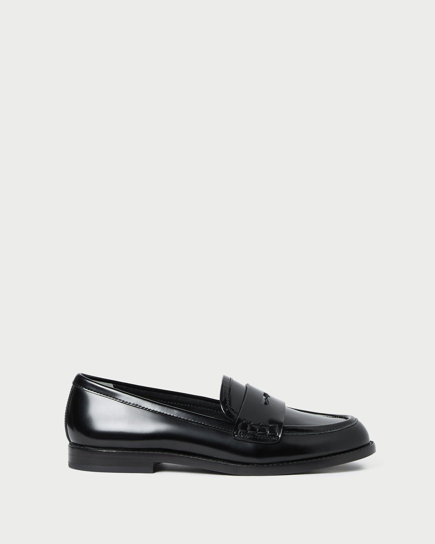 Rachel Black Leather Loafer