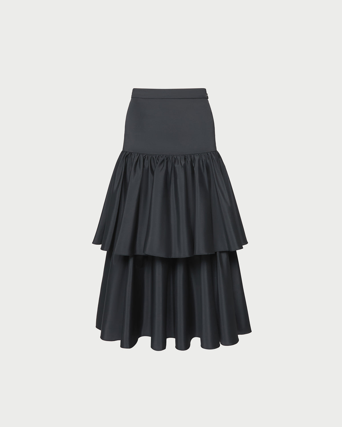 Sora Skirt in black taffeta.