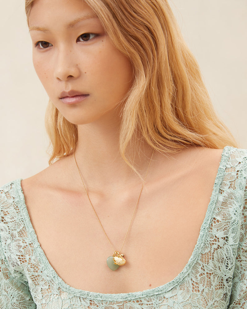Color: Gold/Sage