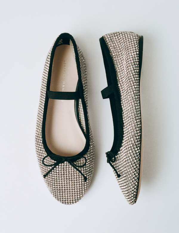 Leonie Crystal Ballet Flat - Loeffler Randall