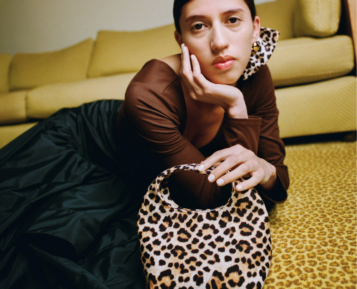 Kenzie Leopard Jersey Mini Bag - Loeffler Randall